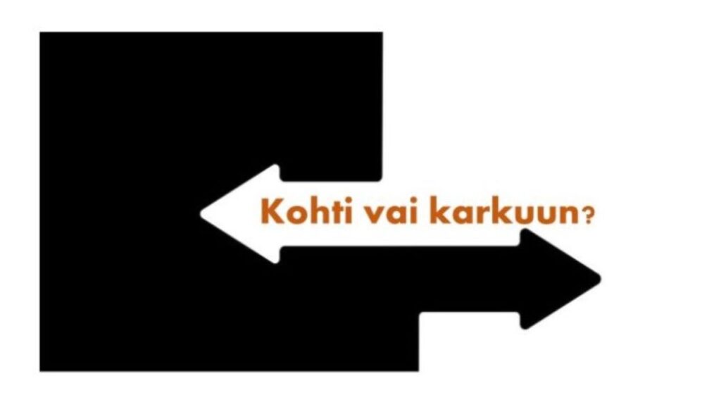 Kohti vai karkuun, uhka vai turvallista